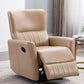 31.1-In Wide Swivel Reclining Chair Manual/Power Faux Leather Recliners