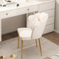 Modern Lighted Mirror Dressing Table Bedroom Makeup Table in White