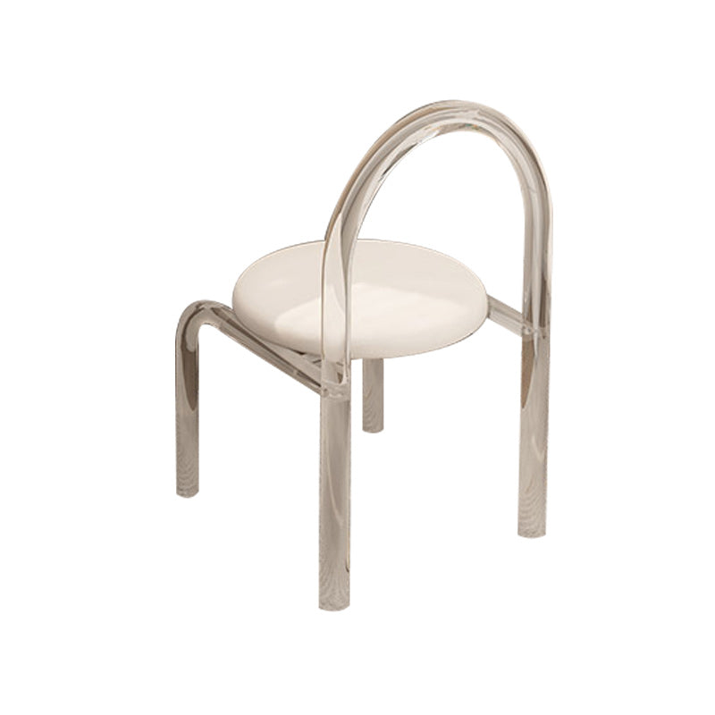 Modern Lighted Mirror Dressing Table Bedroom Makeup Table in White