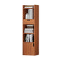 Contemporary Wooden Accent Cabinet with Shelves Storage Cabinet 13"L x 9.8"W x 47.2"H Walnut Clearhalo 'Cabinets & Chests' 'cabinets_chests' 'furn' 'furn_cabinets_chests' 'Furniture' 'Living Room Furniture' 6920731
