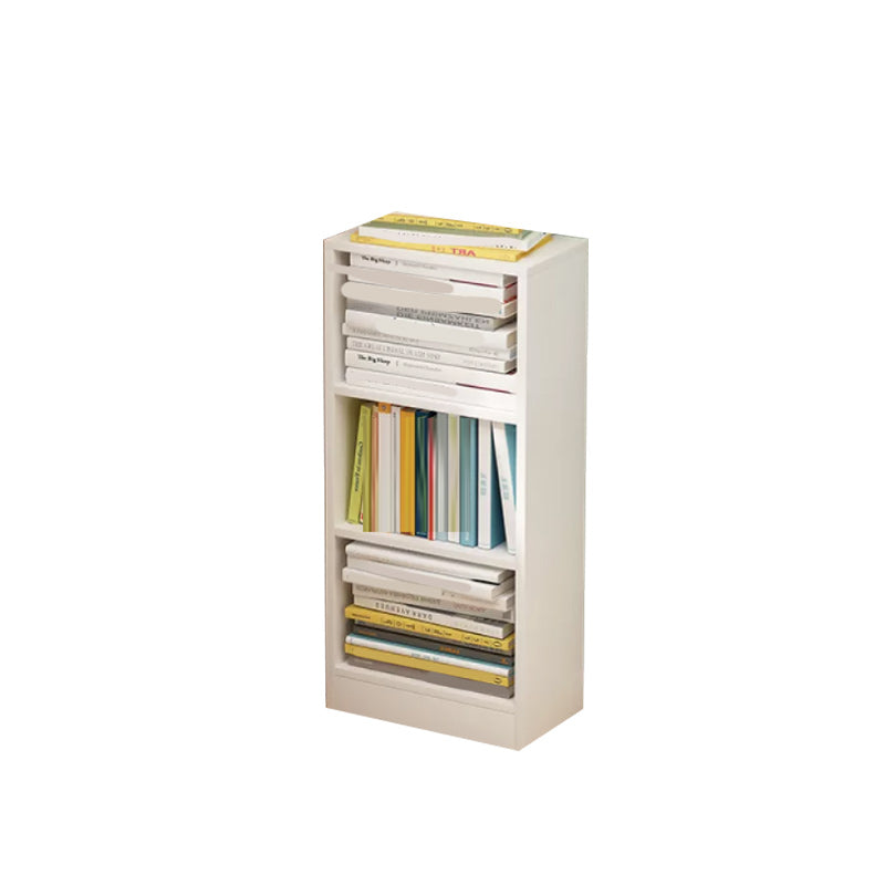 Contemporary Wooden Accent Cabinet with Shelves Storage Cabinet 13"L x 9"W x 32"H White Clearhalo 'Cabinets & Chests' 'cabinets_chests' 'furn' 'furn_cabinets_chests' 'Furniture' 'Living Room Furniture' 6920752