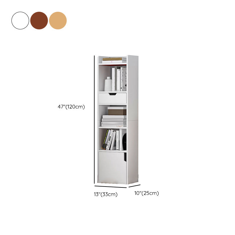 Contemporary Wooden Accent Cabinet with Shelves Storage Cabinet Clearhalo 'Cabinets & Chests' 'cabinets_chests' 'furn' 'furn_cabinets_chests' 'Furniture' 'Living Room Furniture' 6920778