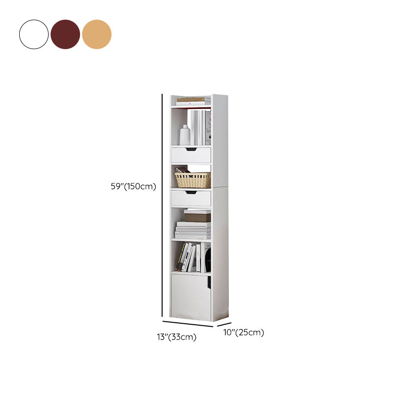 Contemporary Wooden Accent Cabinet with Shelves Storage Cabinet Clearhalo 'Cabinets & Chests' 'cabinets_chests' 'furn' 'furn_cabinets_chests' 'Furniture' 'Living Room Furniture' 6920779