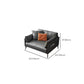 Gray Leather Sofa with Four Legs Contemporary Living Room Seating Clearhalo 'furn' 'furn_sofas' 'Furniture' 'Living Room Furniture' 'Sofa' 'sofas' 6920887
