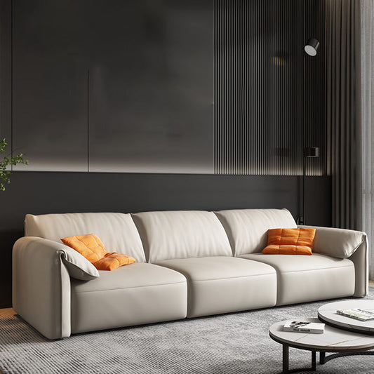 41.34" Wide Contemporary Futon Sofa Bed White Futon Solid Wood Sleeper Sofa Clearhalo 'furn' 'furn_futons' 'Furniture' 'Futons & Daybeds' 'Futons' 'Living Room Furniture' 6921025