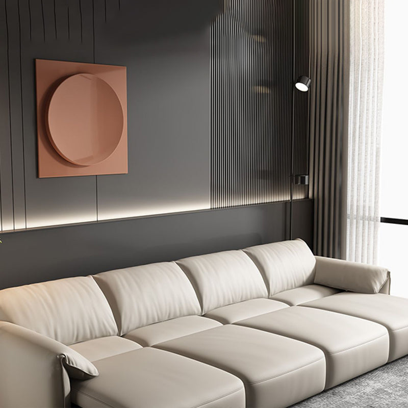 41.34" Wide Contemporary Futon Sofa Bed White Futon Solid Wood Sleeper Sofa Clearhalo 'furn' 'furn_futons' 'Furniture' 'Futons & Daybeds' 'Futons' 'Living Room Furniture' 6921033