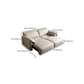 41.34" Wide Contemporary Futon Sofa Bed White Futon Solid Wood Sleeper Sofa Clearhalo 'furn' 'furn_futons' 'Furniture' 'Futons & Daybeds' 'Futons' 'Living Room Furniture' 6921035