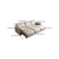 41.34" Wide Contemporary Futon Sofa Bed White Futon Solid Wood Sleeper Sofa Clearhalo 'furn' 'furn_futons' 'Furniture' 'Futons & Daybeds' 'Futons' 'Living Room Furniture' 6921038
