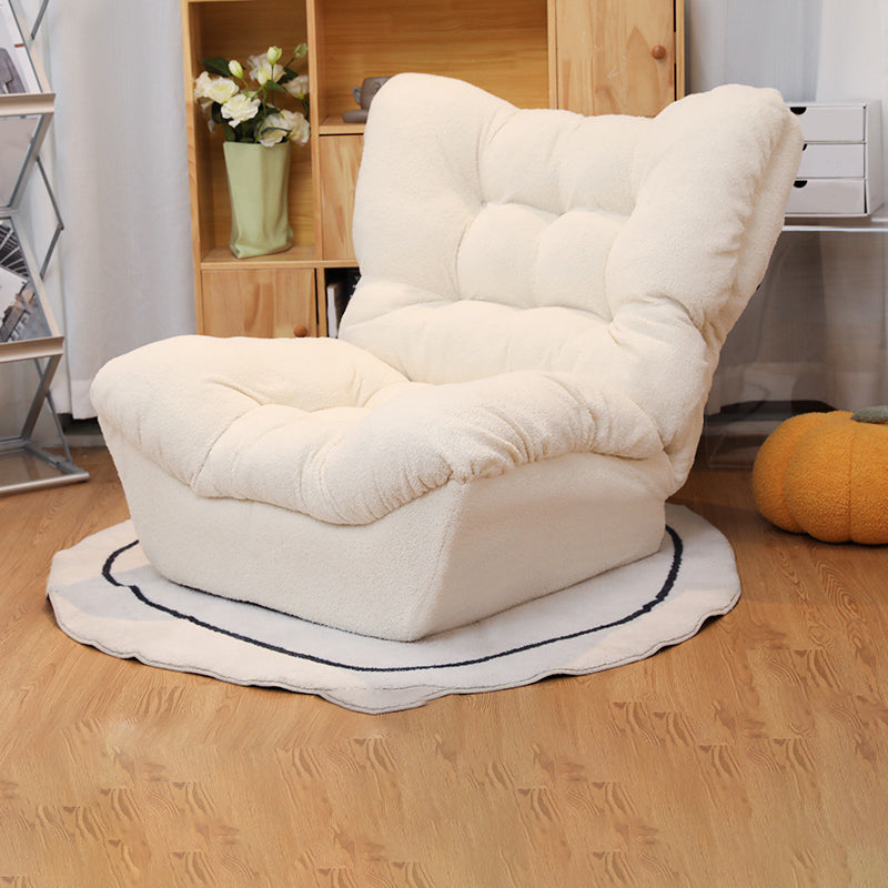 Scandinavian Upholstery Recliner Chair Solid Color Standard Recliner