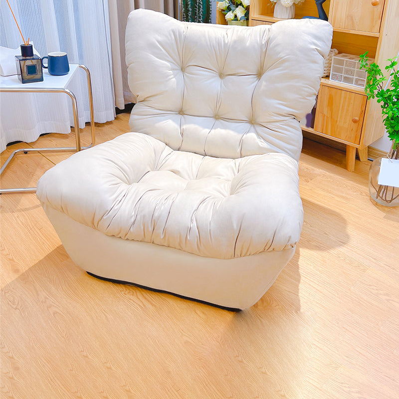 Scandinavian Upholstery Recliner Chair Solid Color Standard Recliner