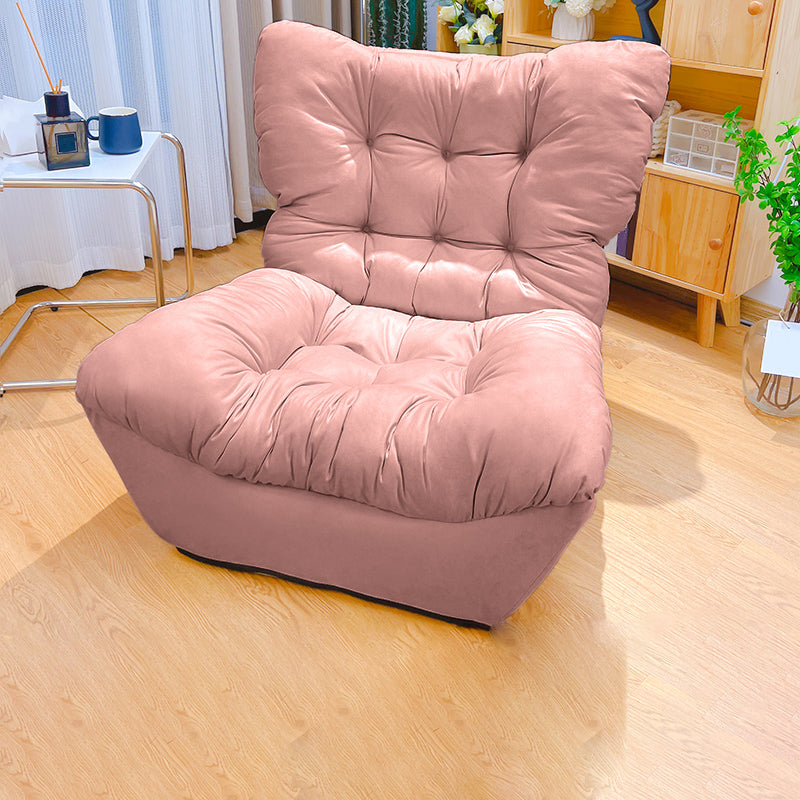 Scandinavian Upholstery Recliner Chair Solid Color Standard Recliner