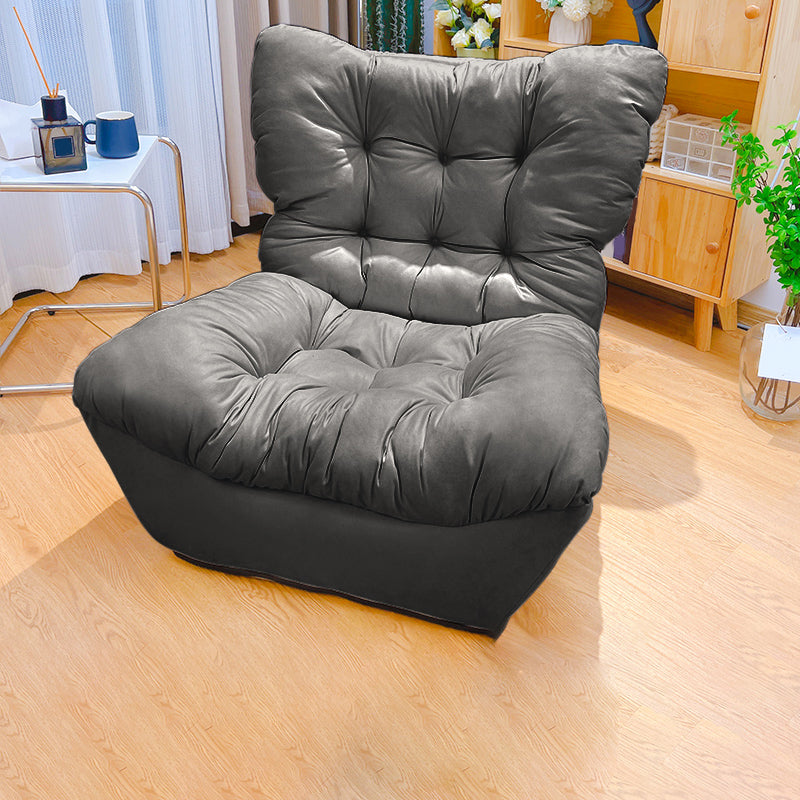 Scandinavian Upholstery Recliner Chair Solid Color Standard Recliner