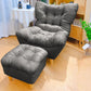 Fauteuil inclinable scandinave inclinable inclinable inclinable de couleur solide standard