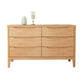 Modern Storage Chest Dresser Solid Wood Dresser with 5/6/7 Drawers Natural 6 Clearhalo 'Bedroom Furniture' 'Dressers & Chests' 'dressers_chests' 'furn' 'furn_dressers_chests' 'Furniture' 6921281