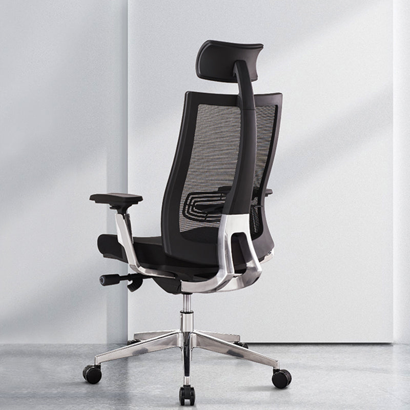 Removable Arms Desk Chair Modern Ergonomic No Distressing Office Chair with Wheels 1 Piece Clearhalo 'furn' 'furn_office_chair' 'Furniture' 'Office Chairs' 'Office Furniture' 'office_chair' 6921770