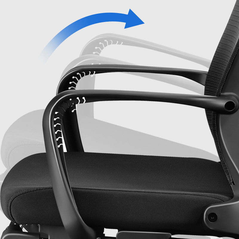 Sedia da scrivania moderna sedia regolabile altezza del sedile sedia girevole con schiena traspirante