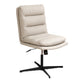 Chaise de bureau moderne chaise pivotante de hauteur de siège réglable sans bras sans bras