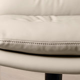 Chaise de bureau moderne chaise pivotante de hauteur de siège réglable sans bras sans bras