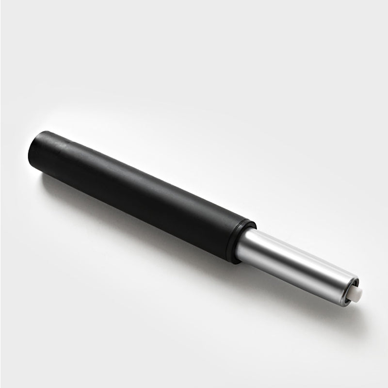 Silla de oficina de cuero moderna altura del asiento ajustable brazos fijos silla giratoria con ruedas