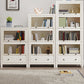 Stile moderno chiuso Bookcase in legno standard per la sala da studio