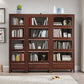 Stile moderno chiuso Bookcase in legno standard per la sala da studio