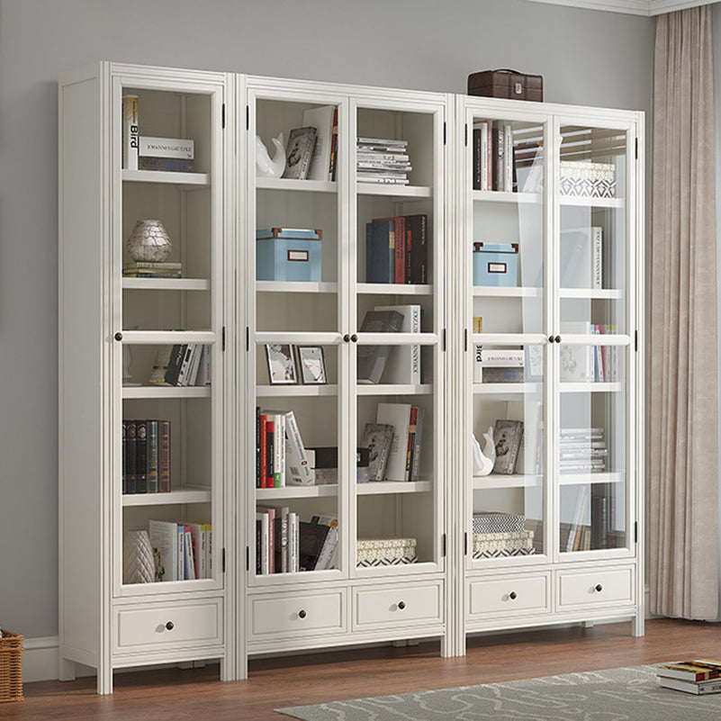 Stile moderno chiuso Bookcase in legno standard per la sala da studio