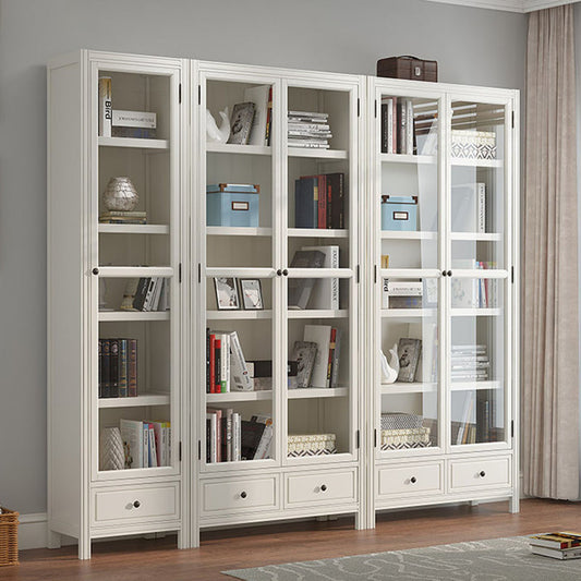 Stile moderno chiuso Bookcase in legno standard per la sala da studio