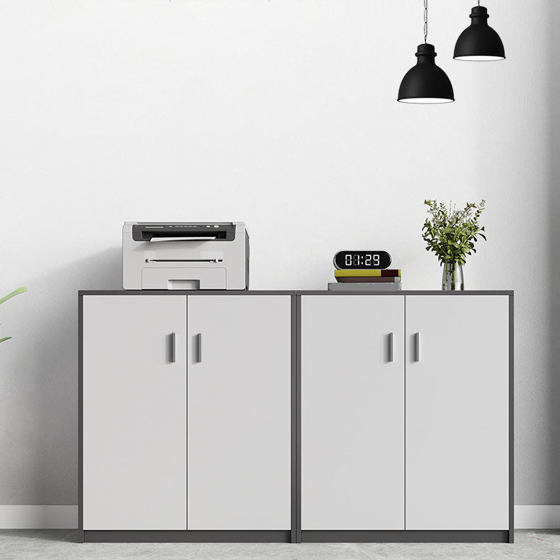 Babor de archivos de madera de archivos verticales contemporáneos para la oficina en casa