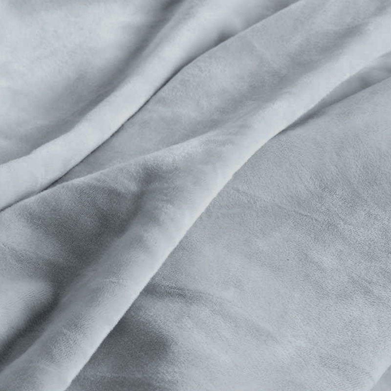 Solid Color Flannel Standard Stool Modern Style Simple Round Stool Clearhalo 'furn' 'furn_ottomans_poufs' 'Furniture' 'Living Room Furniture' 'Ottomans & Poufs' 'ottomans_poufs' 6922071