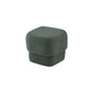 Solid Color Flannel Standard Stool Modern Simple Square Upholstered Stool Green 1 Piece Clearhalo 'furn' 'furn_ottomans_poufs' 'Furniture' 'Living Room Furniture' 'Ottomans & Poufs' 'ottomans_poufs' 6922113
