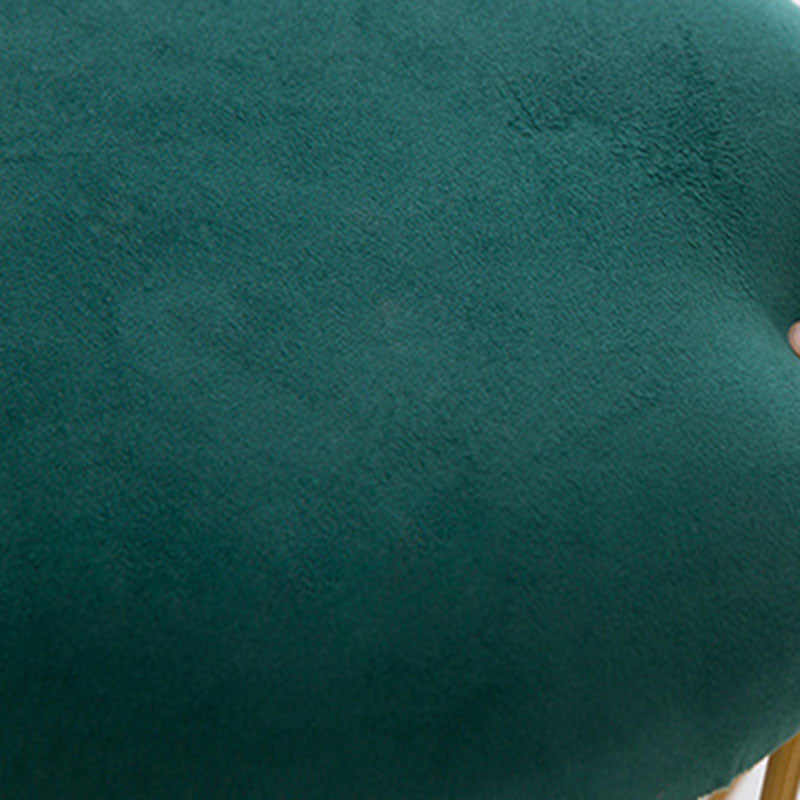 Solid Color Flannel Standard Stool Modern Simple Upholstered Stool Clearhalo 'furn' 'furn_ottomans_poufs' 'Furniture' 'Living Room Furniture' 'Ottomans & Poufs' 'ottomans_poufs' 6922135