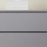 Contemporary Storage Chest Dresser 8 Drawers Storage Chest , 15.6 Inch Width