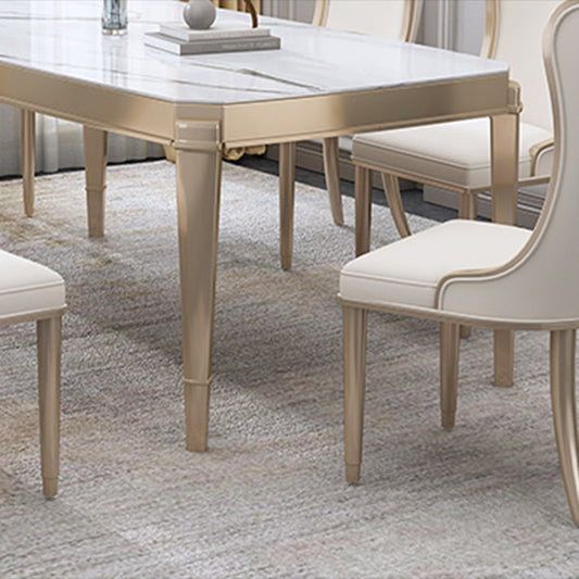 Moderno 1/2/5/7 Piezas Mesa de piedra de mesa Muebles de piedra en blanco