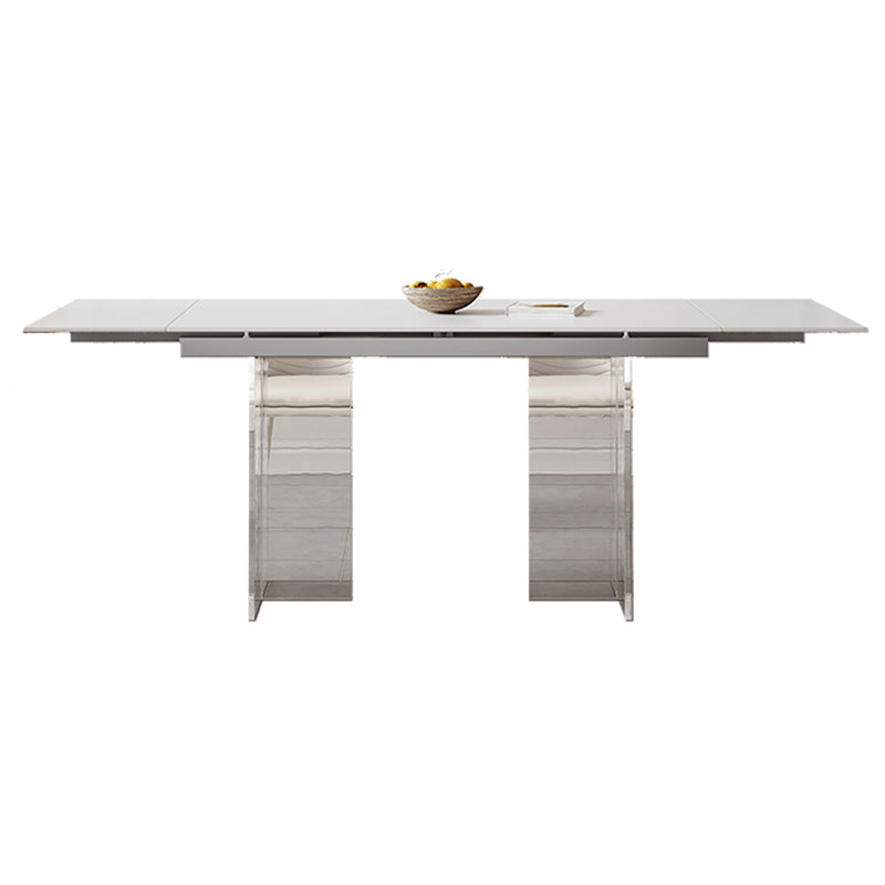 Contemporaneo 1/4/5/7 pezzi mobili rettangolo di pietra set per casa