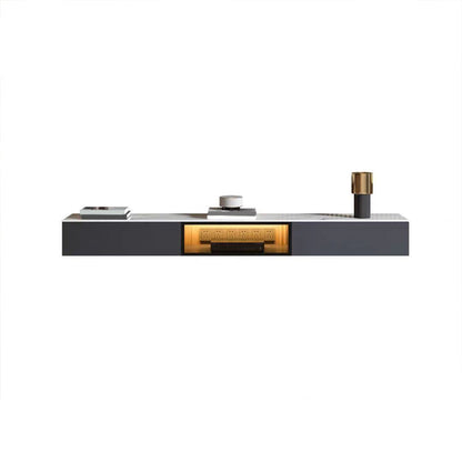 Wall Mounted TV Media Console Contemporary TV Console with Drawers 63"L x 11.8"W x 9.1"H Clearhalo 'furn' 'furn_tv_stands_entertainment_centers' 'Furniture' 'Living Room Furniture' 'TV Stands & Entertainment Centers' 'TV Stands & Media Storage Furniture' 'tv_stands_entertainment_centers' 6928981