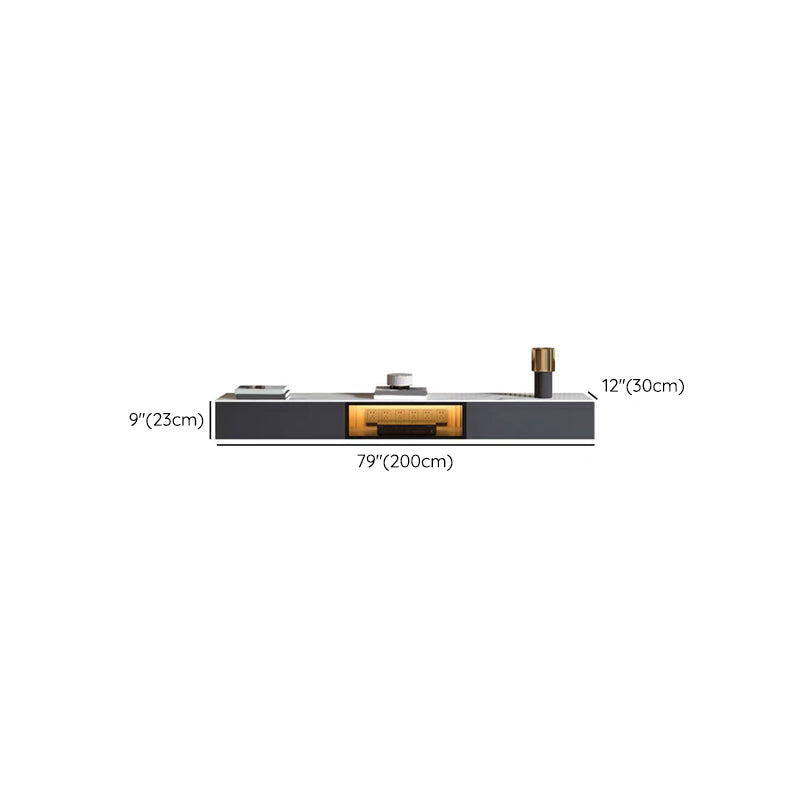 Wall Mounted TV Media Console Contemporary TV Console with Drawers Clearhalo 'furn' 'furn_tv_stands_entertainment_centers' 'Furniture' 'Living Room Furniture' 'TV Stands & Entertainment Centers' 'TV Stands & Media Storage Furniture' 'tv_stands_entertainment_centers' 6928985