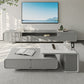 Wooden TV Media Console Contemporary TV Console with 2 Drawers Clearhalo 'furn' 'furn_tv_stands_entertainment_centers' 'Furniture' 'Living Room Furniture' 'TV Stands & Entertainment Centers' 'TV Stands & Media Storage Furniture' 'tv_stands_entertainment_centers' 6928989