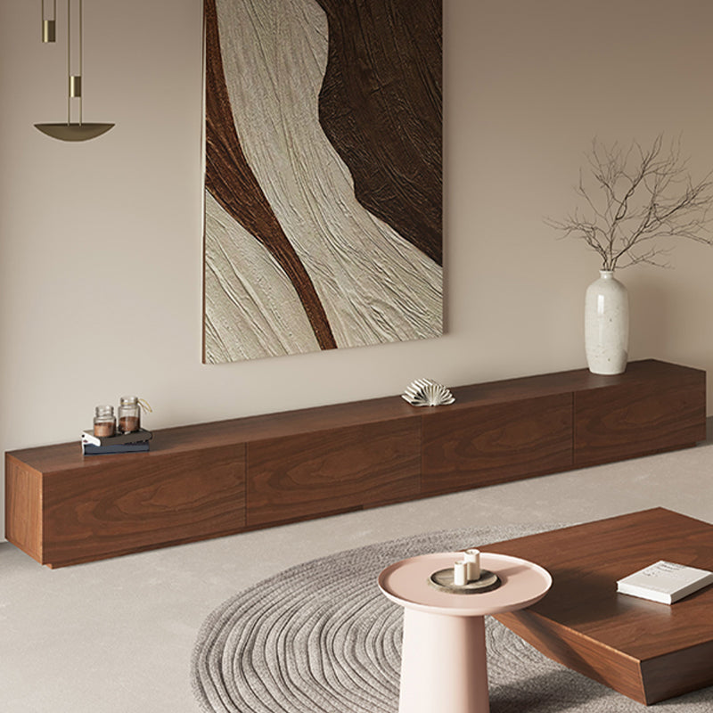 Wooden TV Media Console Contemporary TV Console for Living Room Clearhalo 'furn' 'furn_tv_stands_entertainment_centers' 'Furniture' 'Living Room Furniture' 'TV Stands & Entertainment Centers' 'TV Stands & Media Storage Furniture' 'tv_stands_entertainment_centers' 6929053