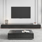 Faux Wood Media Console Modern Black Cable Management TV Console Clearhalo 'furn' 'furn_tv_stands_entertainment_centers' 'Furniture' 'Living Room Furniture' 'TV Stands & Entertainment Centers' 'TV Stands & Media Storage Furniture' 'tv_stands_entertainment_centers' 6929103