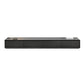 Faux Wood Media Console Modern Black Cable Management TV Console 94.5"L x 16"W x 10"H Clearhalo 'furn' 'furn_tv_stands_entertainment_centers' 'Furniture' 'Living Room Furniture' 'TV Stands & Entertainment Centers' 'TV Stands & Media Storage Furniture' 'tv_stands_entertainment_centers' 6929108