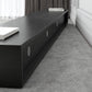 Faux Wood Media Console Modern Black Cable Management TV Console Clearhalo 'furn' 'furn_tv_stands_entertainment_centers' 'Furniture' 'Living Room Furniture' 'TV Stands & Entertainment Centers' 'TV Stands & Media Storage Furniture' 'tv_stands_entertainment_centers' 6929109