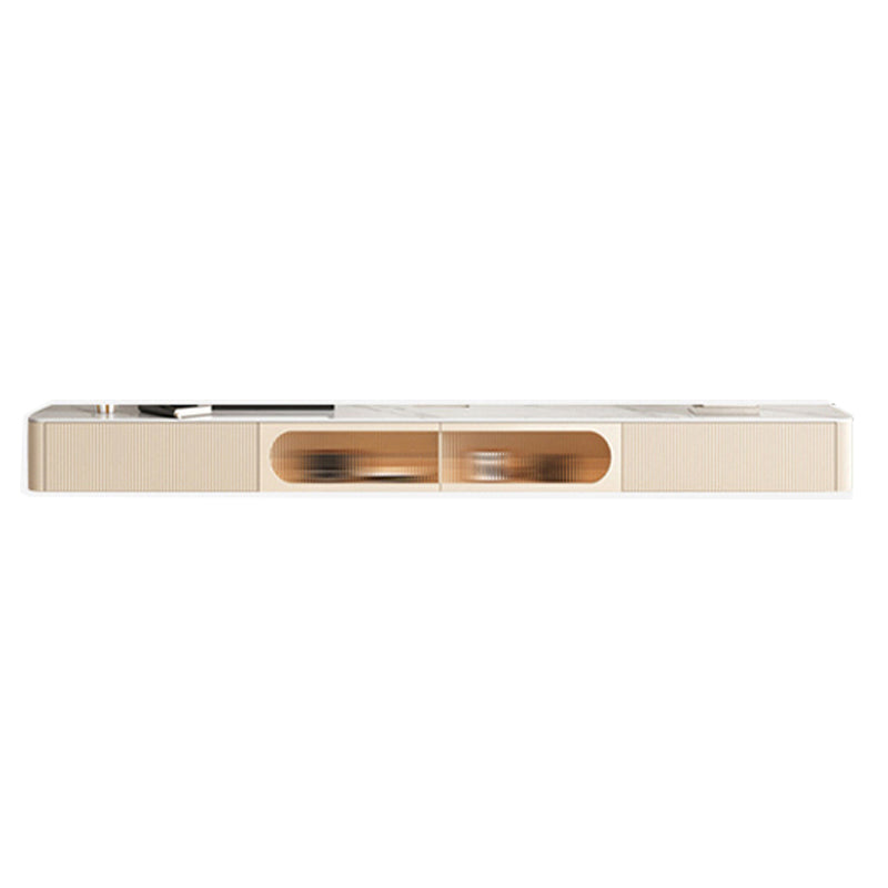 Console TV multimediale in pietra Console TV contemporanea con cassetti