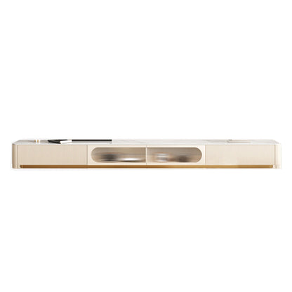 Console TV multimediale in pietra Console TV contemporanea con cassetti