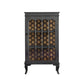 Traditional Curio Cabinet Solid Wood Glass Doors Display Stand Clearhalo 'Display & China Cabinets' 'display_china_cabinets' 'furn' 'furn_display_china_cabinets' 'Furniture' 'Kitchen & Dining Furniture' 6929185