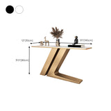 Modern de mesa de piedra de acento de acento Mesa final para Hall, 31.5 "de alto
