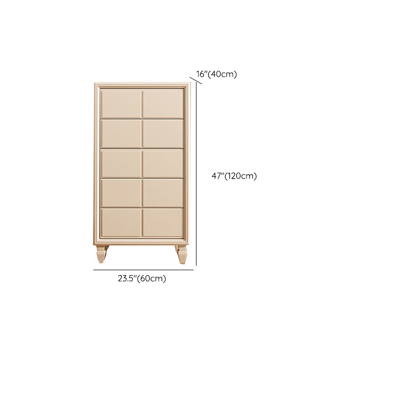 Commode de rangement moderne, commode à 3/4/5 tiroirs, largeur de 15,6 pouces