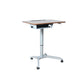 Rectangular Shaped Office Task Desk Wood Writing Desk with Wheels for Home Silver Shelves Clearhalo 'furn' 'furn_office_desk' 'Furniture' 'Office Desks' 'Office Furniture' 'office_desk' 6929630