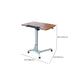 Rectangular Shaped Office Task Desk Wood Writing Desk with Wheels for Home Clearhalo 'furn' 'furn_office_desk' 'Furniture' 'Office Desks' 'Office Furniture' 'office_desk' 6929639