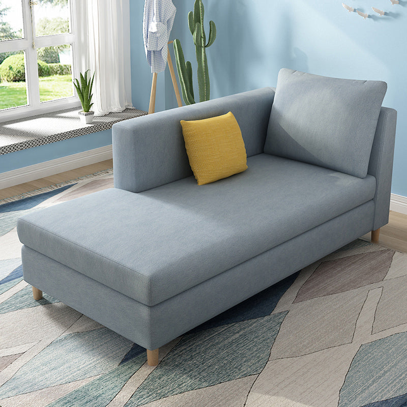 Nordic Recessed Arms Chaise Lounge with Cushioned for Bedroom and Living Room Clearhalo 'Chairs & Seating' 'Chaise Lounge' 'chaise_lounge' 'furn' 'furn_chaise_lounge' 'Furniture' 'Living Room Furniture' 6930187