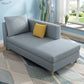 Nordic Recessed Arms Chaise Lounge with Cushioned for Bedroom and Living Room Clearhalo 'Chairs & Seating' 'Chaise Lounge' 'chaise_lounge' 'furn' 'furn_chaise_lounge' 'Furniture' 'Living Room Furniture' 6930192